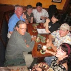 pre-concert at the Harp and Celt